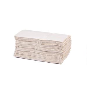 White Flushable JaniCare® C-Fold Hand Towels 2 Ply - (Case of 2430)